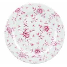 Cranberry Chintz Rose Plate 27.6cm