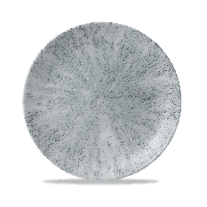 Stone Pearl Grey Evolve Coupe Plate 8.67 Inch