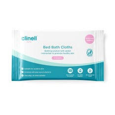 Clinell Bed Bath Wipes (Pack of 8)
