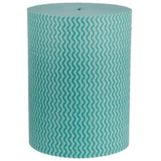 Antibacterial All Purpose J Cloth Centrefeed Roll 200 Sheet Green