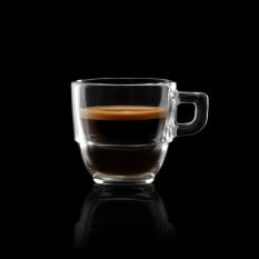 RCR Caffe Stackable Espresso Cup 80ml/2.75oz (Pack of 6)