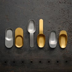 Comas Les Essences Vintage Gold Short Hand Tasting Spoon 7.5cm (Pack of 12)