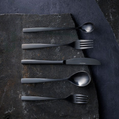 Comas BCN Black Table Knife (Pack of 12)