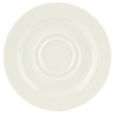 Embossed Contour Espresso Saucer 12cm/4.75" (Pack of 12)