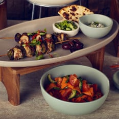Copenhagen Melamine Jade Round Bowl 20cm/7.9" 1.2L/42oz (Pack of 6)