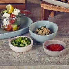 Copenhagen Melamine Black Round Bowl 8.5cm/3.3" (Pack of 24)