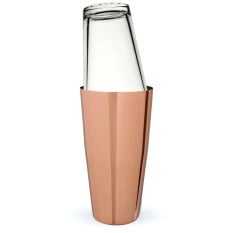 Boston Cocktail Shaker Set Copper Glass 28oz/16oz