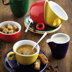 Costa Verde Cafe Dark Blue Espresso Saucer 12.5cm (Pack of 6)