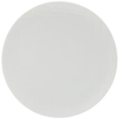 Incise Porcelain Lavara Coupe Plate 25.5cm/10" (Pack of 4)