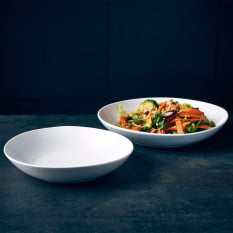 Incise Porcelain Soma Coupe Plate 19.5cm/7.5" (Pack of 6)