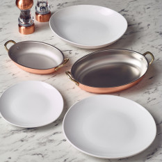 Incise Porcelain Soma Coupe Bowl 28cm/11" (Pack of 4)