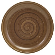 Miro Porcelain Grey Coupe Plate 19cm/7.5" (Pack of 6)