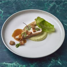 Sereno Porcelain Cirrus Coupe Plate 28.5cm (Pack of 6)