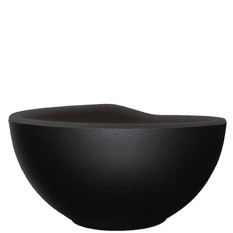 Copenhagen Melamine Black Bowl 15.5cm/6" 650ml/22.9oz (Pack of 6)