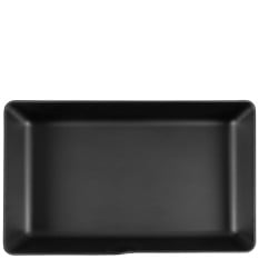 Black Copenhagen Melamine GN 1/1 Deep Dish 53 x 32.5 x 8cm