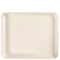 White Copenhagen Melamine GN 1/2 Platter 32.5x26.5x3.5cm