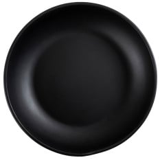 Black Copenhagen Melamine Coupe Bowl 24.5 x 5.3cm (Pack of 6)