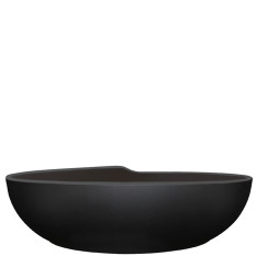 Copenhagen Melamine Black Bowl 28cm/11" 2.6L/91.5oz (Pack of 4)