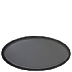 Copenhagen Melamine Black Oval Dish 55cm/21.65" 350ml/12.3oz