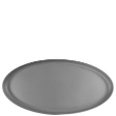 Grey Copenhagen Oval Melamine Dish 55 x 27.5cm/21.5 x 11"