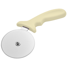 Pizza Cutter Wheel 10cm Cream