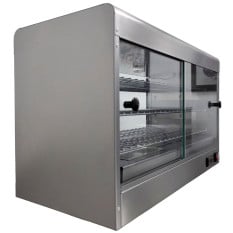Parry Heated Pie Cabinet with Digital Display 3 Shelf 75cm