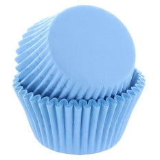 Pale Blue Cupcake Muffin Cases 50mm (Pack of 250)
