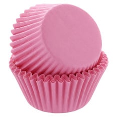 Pink Cupcake Muffin Cases 50mm (Pack of 250)