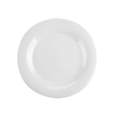 White Melamine Plate 6.5inch 16.5cm
