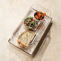 Creations Craft Melamine White Platter GN 1/1 53 x 32.5cm