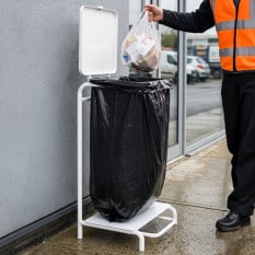 Free Standing Sack Holder Steel Rubbish Bin Bag Holder