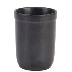 Forge Stoneware Black Cutlery Holder (Pack of 6)