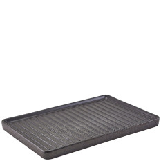 Forge Stoneware Griddle Plate 21.5 x 15cm (Pack of 6)