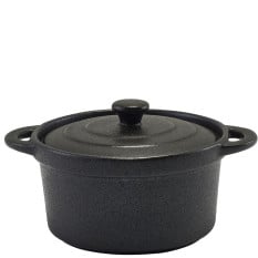 Forge  Stoneware CT-MC12  Lidded Casserole Dish 12cm (Pack of 6)