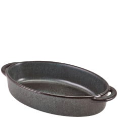 Forge Cove Stoneware Oval Dish 17.5 x 11.5 x 4cm (Pack of 6)