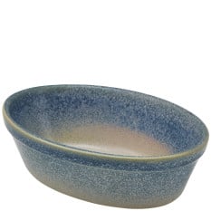 Forge Coast Stoneware Oval Pie Dish 16cm/6.3" (Pack of 6)