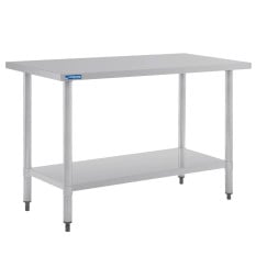 Stainless Steel Centre Table Food Prep Work Bench 1200 x 600mm