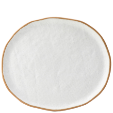 Hessian Plate 29 x 25.5cm/11.5 x 10" (Pack of 6)