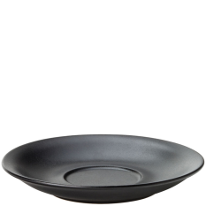 Barista Cafe Black Cappuccino Saucer 16cm/6.25" (Pack of 6)