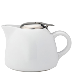 Barista White Teapot 450ml/15oz (Pack of 6)