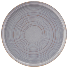 Santo Dark Grey Coupe Plate 28cm/11" (Pack of 6)