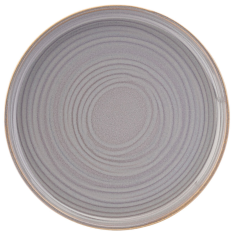Santo Dark Grey Coupe Plate 22cm/8.5" (Pack of 6)