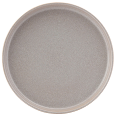 Pico Grey Coupe Plate 22cm/8.5" (Pack of 6)
