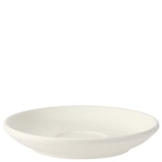 Barista Espresso Matt White Coffee Saucer 12cm/4.75" (Pack of 12)