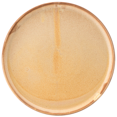 Murra Honey Walled Plate 27cm/10.5" (Pack of 6)