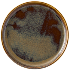 Murra Toffee Walled Plate 21cm/8.25" (Pack of 6)