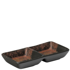 Oxy Divided Dish 12 x 6cm/4.5 x 2.25" (Pack of 6)