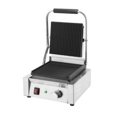 Buffalo Bistro Contact Grill Ribbed