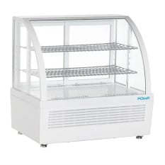 Polar C-Series Countertop Display Fridge White 100 Litre