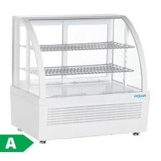 Polar C-Series Countertop Display Fridge White 100 Litre